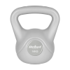 Kettlebell bitumiczny 14 kg szary  REBEL ACTIVE